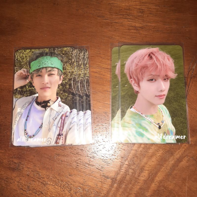 Photocard Official Mark Jisung Hello Future