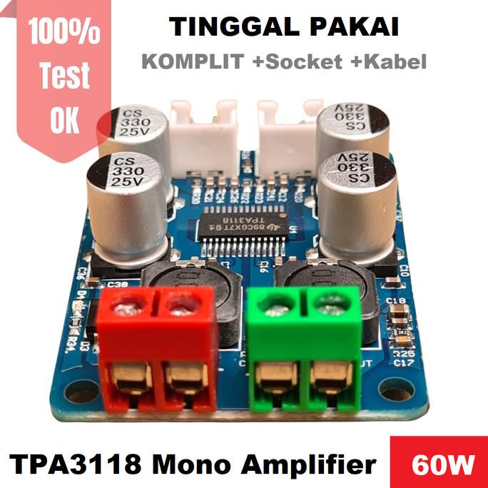 TPA3118D2 TPA3118 CLASS D HIFI SUBWOOFER DIGITAL POWER MONO AMPLIFIER miror1m Murah