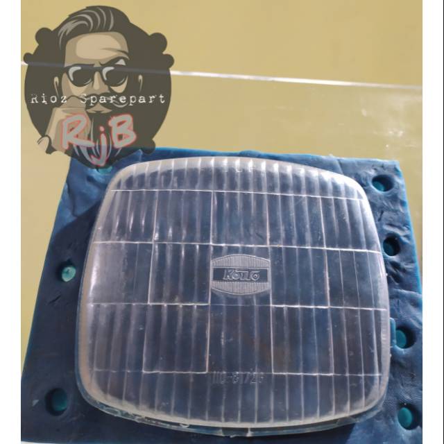 mika lampu depan yamaha v80 kaca lampu depan v80 koito japan