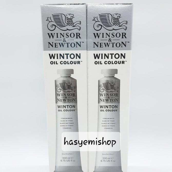 

Cat Minyak Winton Oil Colour 2 200 Ml Twin Pack Titanium White
