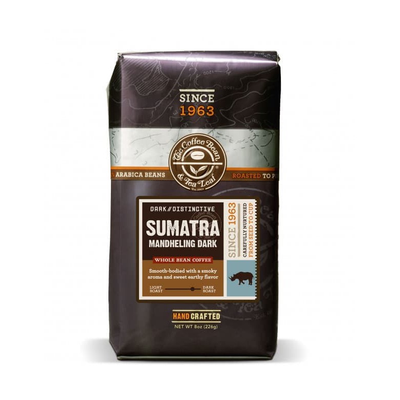

#HANDCARRY Coffee Bean Tea Leaf Sumatra Dark 226g - UFOHCR2510