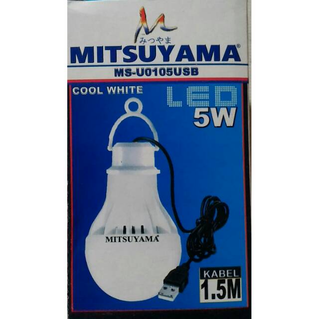 LAMPU BOHLAM LED USB.