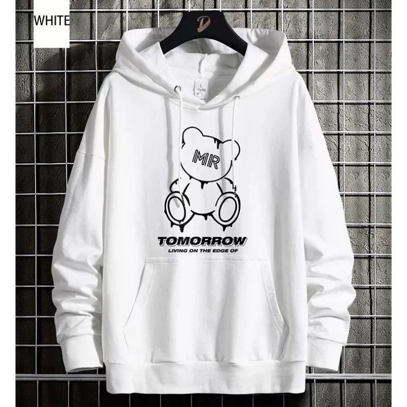 MR TEDDY BEAR TOMORROW HOODIE SWEATER - SWEATER TERBARU - TEDDY BEAR SWEATER