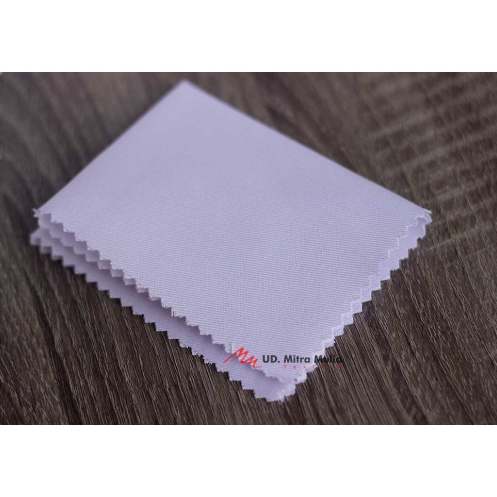 Kain Japan Drill Istex, Bahan Seragam, Kode 001 Warna Putih