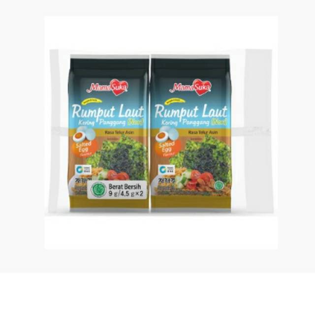 

Mama Suka Rumput Laut Telur Asin 2x4.5g