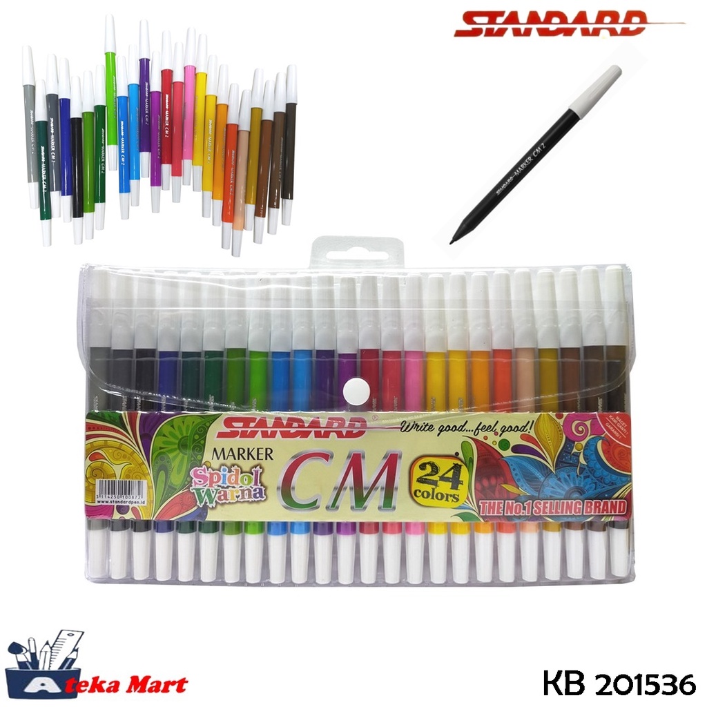 

[SET] STANDARD SPIDOL MARKER 24 WARNA