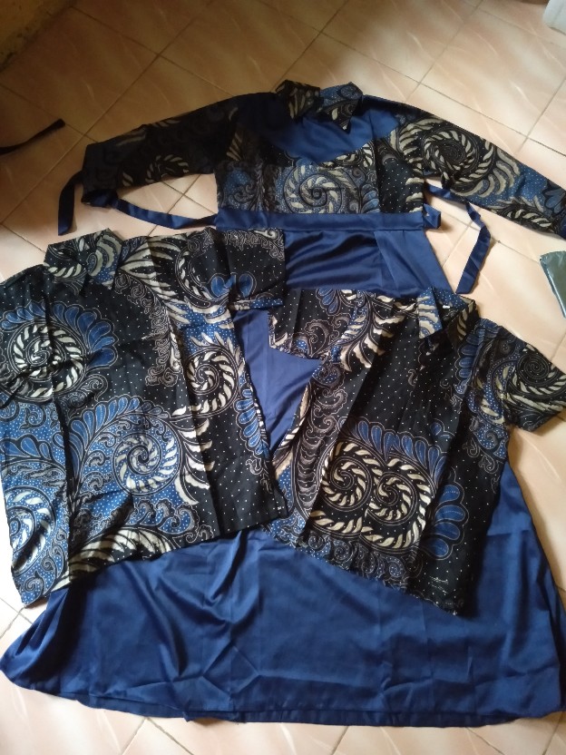 Batik Couple Keluarga - Sania Ruffle Batik Couple Ori Ndoro Jowi Garansi Termurah Shopee Motif Puser