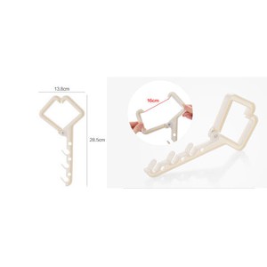 ARM HANGER Gantungan Jemur Pakaian Baju Topi Kait Clip-On Jendela Pintu (XL16)