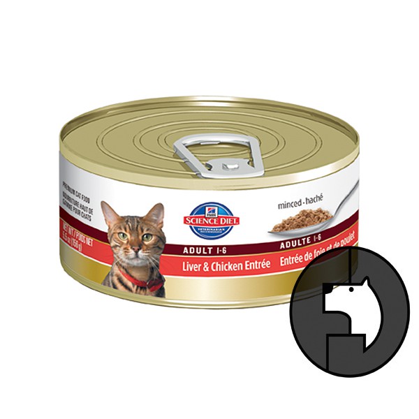 science diet 156 gr cat liver and chicken entrée