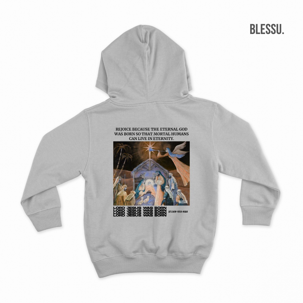 Hoodie Rohani Jesus was Born-blessuapparel