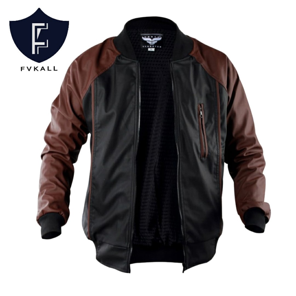 Jaket kulit pria terbaru / jaket pria keren / jaket kulit sintetis