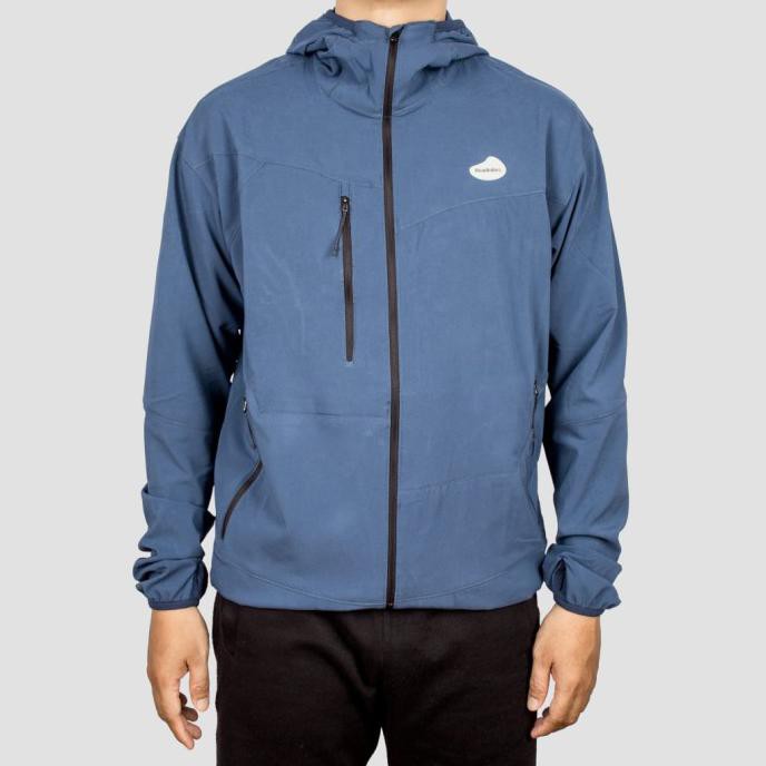 ROADMILES TRAVERSE LIGHTWEIGHT POCKETABLE JACKET STEELBLUE - S