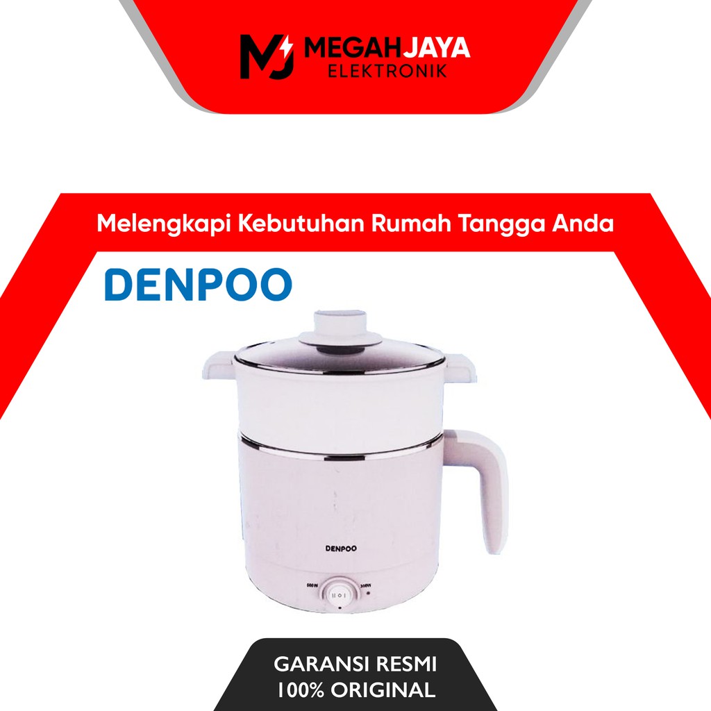 DENPOO ELECTRIC POT STEAMER COOKER KESK 4033 / PENGUKUS, SHABU SHABU