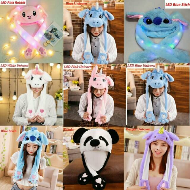 [Promo]Bunny Hat LED Dalam Negeri (Dikirim dari Tangerang)