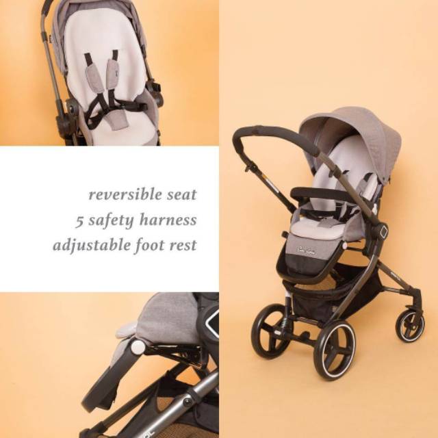 Stroller hadap ibu kereta dorong bayi Cocolatte Bristol