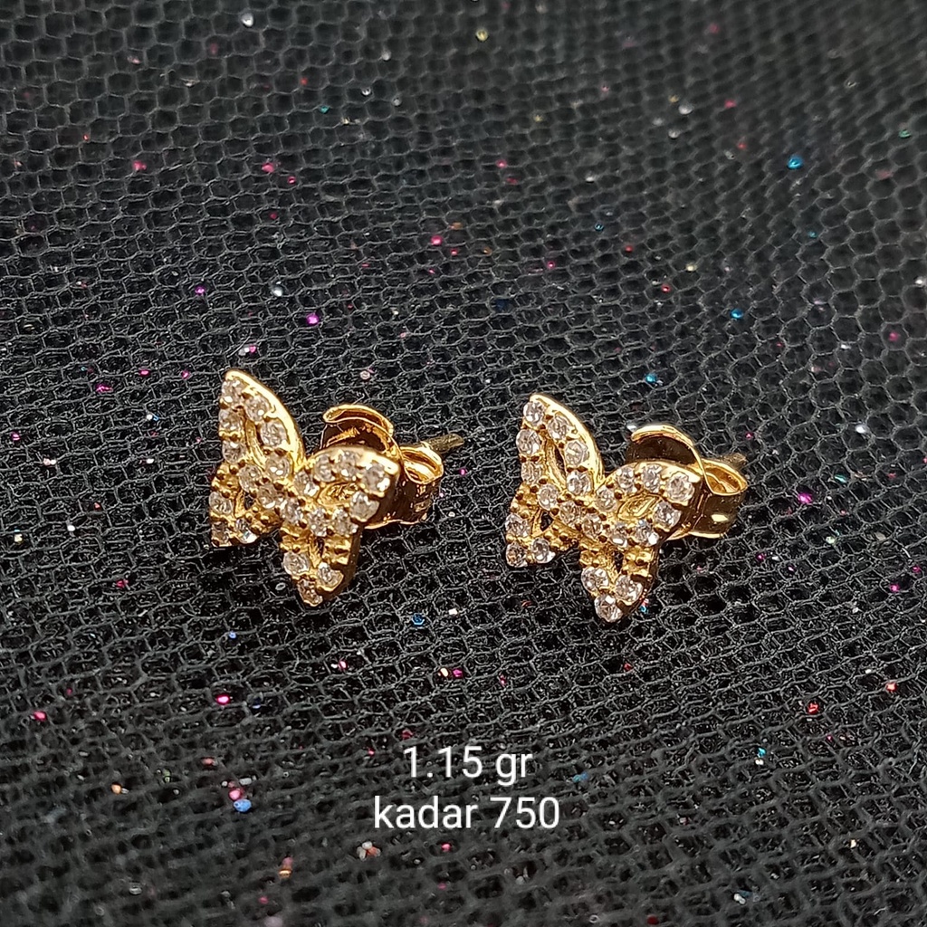 Anting Emas 17K - 1.15 gr Kadar 750 - 551