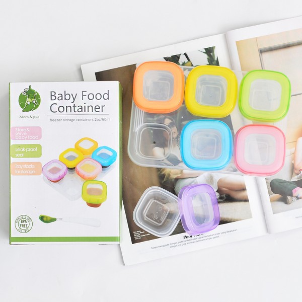 Baby Food Container Baby Food Box 6 in 1