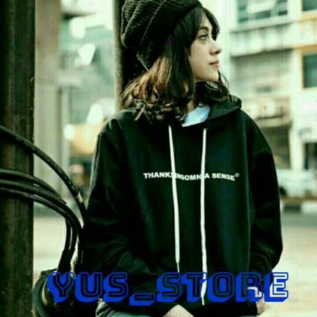 Jaket sweater thanksinsomnia sense