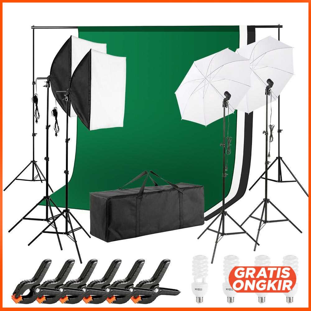 Alat Pencahayaan Lighting Kit Backdrop - LD-TZ30