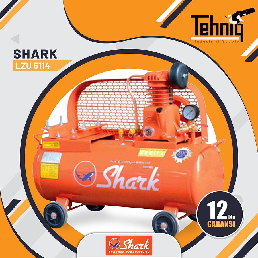 Shark Lzu-5114 1/4 Hp Mesin Kompresor Angin Listrik