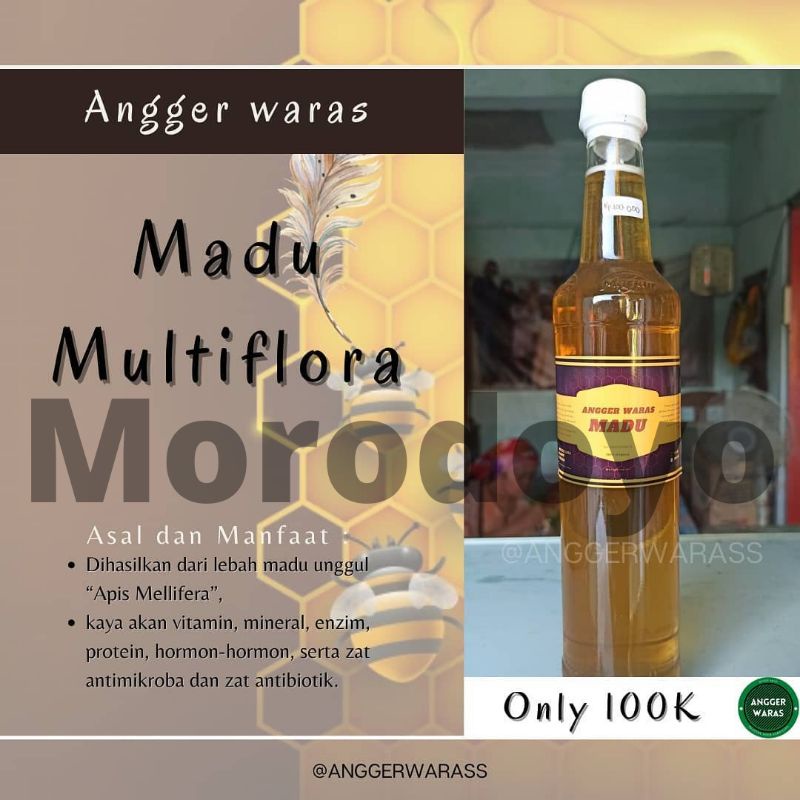 

Madu Multiflora 100% asli