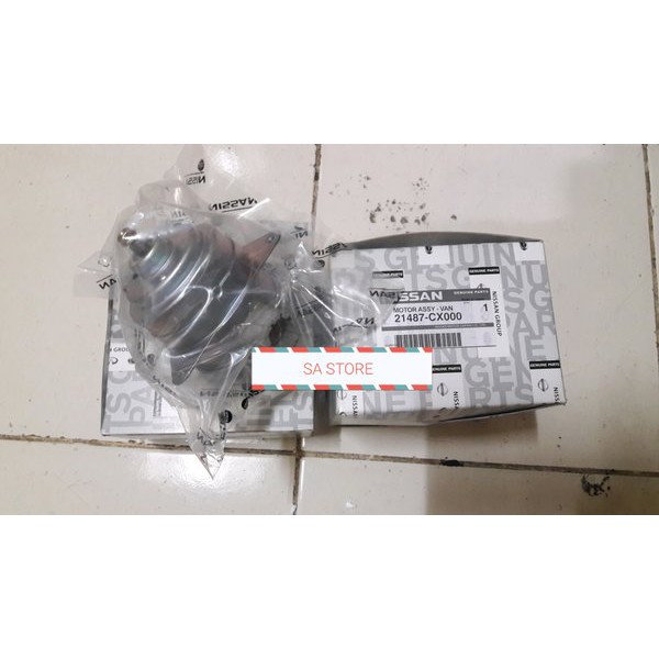 motor fan radiator xtrail T30 serena C24