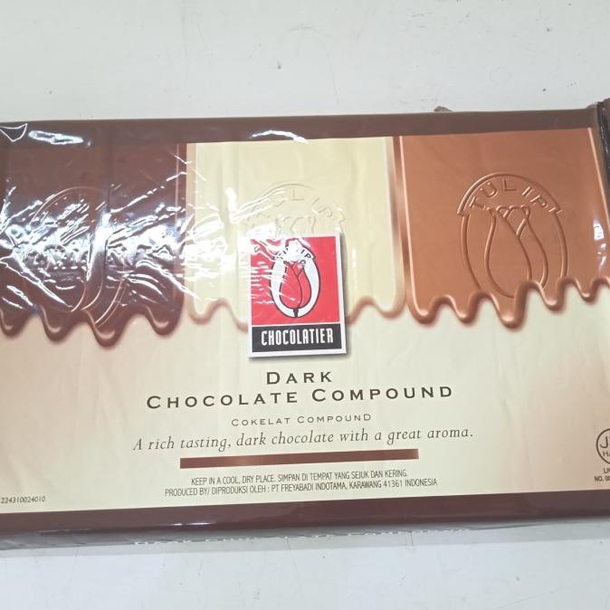 Jual Tulip Dark Chocolate Compound 1kg | Shopee Indonesia