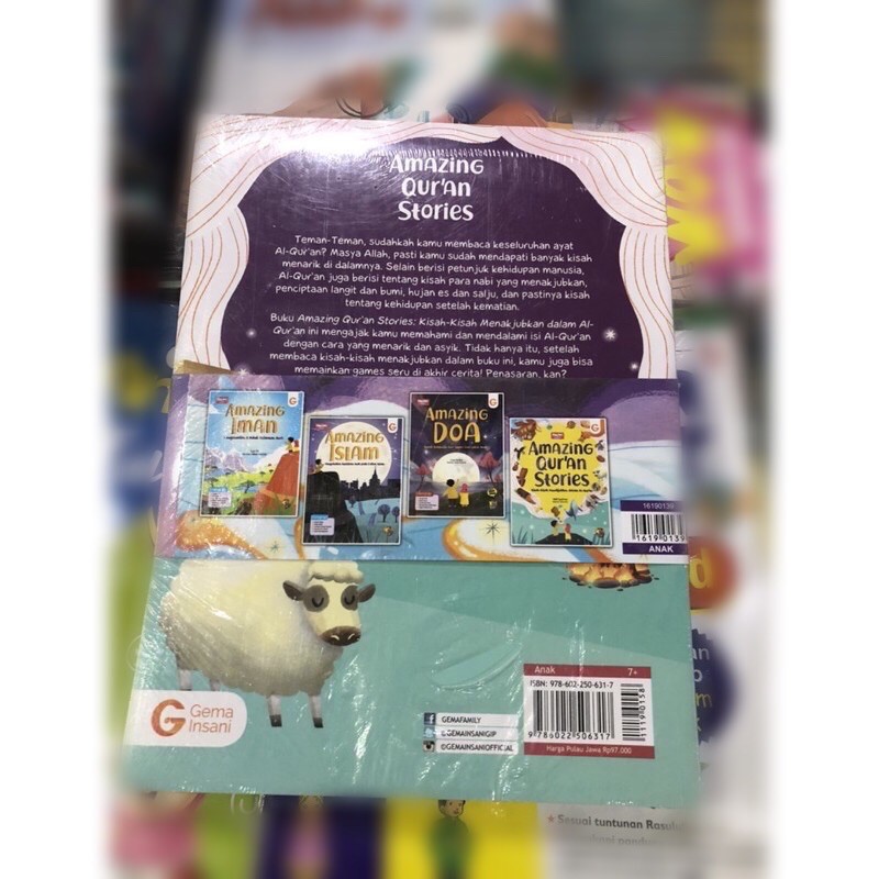 Buku Amazing Series 1Set - Amazing Iman, Islam, Doa, Quran Stories