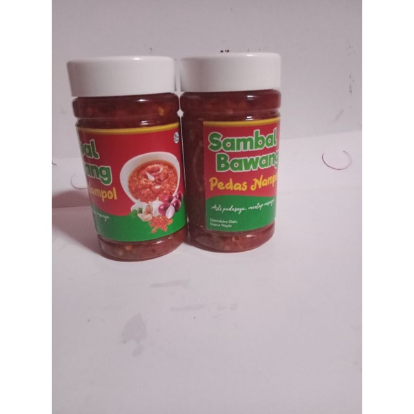 

SAMBEL BAWANG PEDAS NAMPOL 2 BOTOL
