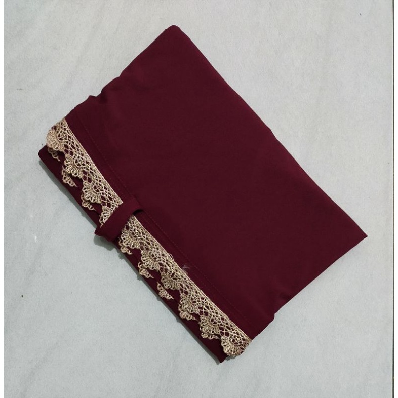 HIJAB INSTAN UTAMI SERI 7 XXL ORI NIZAM-Maroon