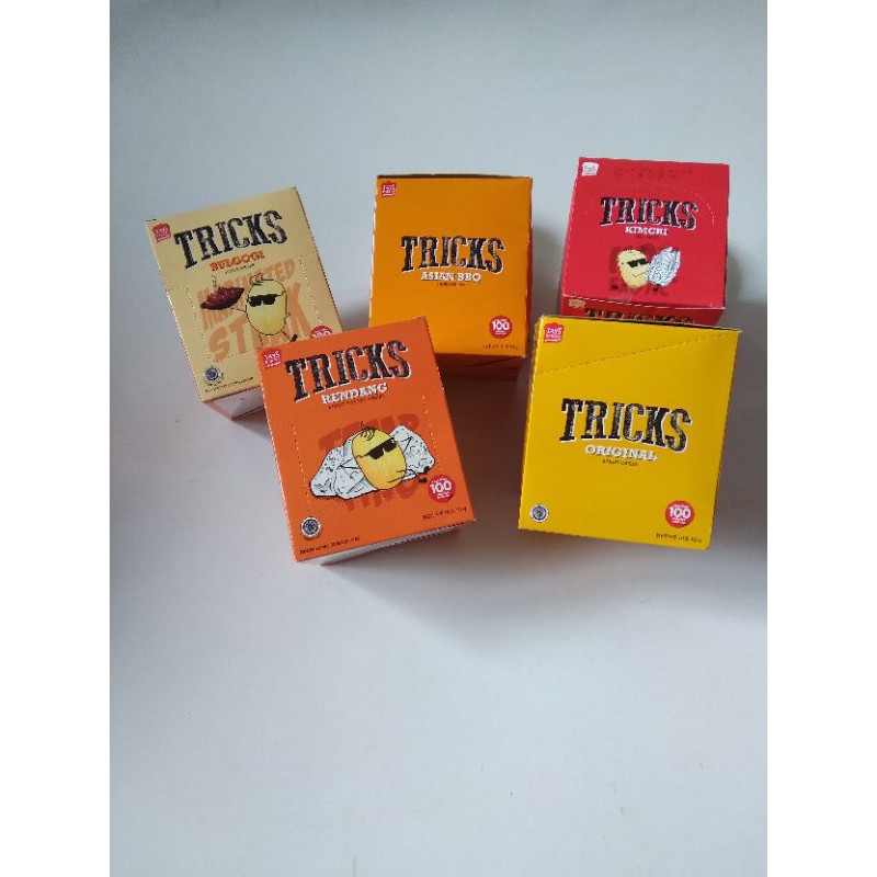 

Tricks Crisps Baked / Snack Kentang All Varian 10 x 18gr