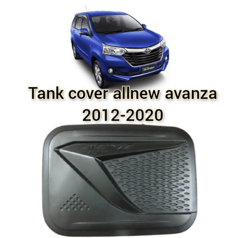 Tank Cover allnew avanza 2012-2020 black doff