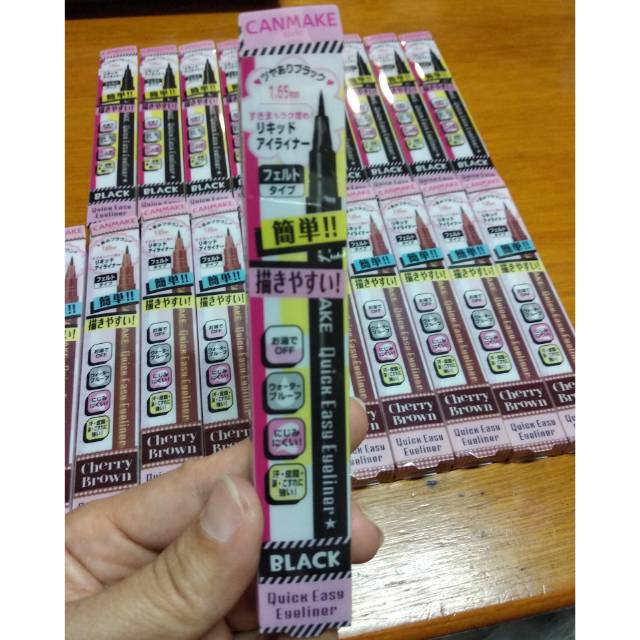 Canmake Tokyo Quick Easy Eyeliner Black