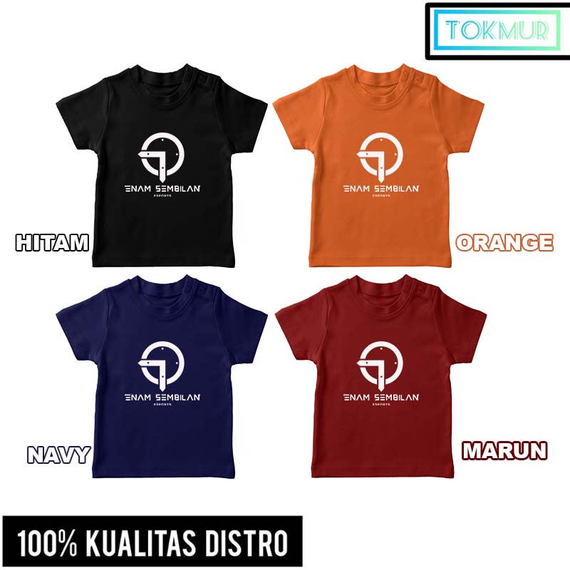 Baju Kaos Anak Laki Laki Enam Sembilan Esports Game Pubg Mobile PMPL Indonesia Gamers Keren Distro