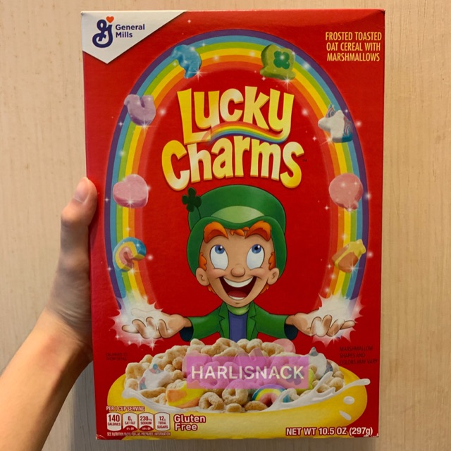 Box Lucky Charms Cereal 297gr Shopee Indonesia