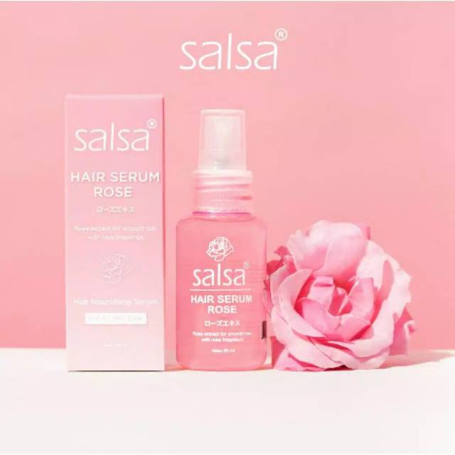 [SKINHOUSEID] SALSACOSMETICS HAIR SERUM SPRAY ROSE | PARFUME RAMBUT | PEWANGI RAMBUT | SERUM RAMBUT | BPOM