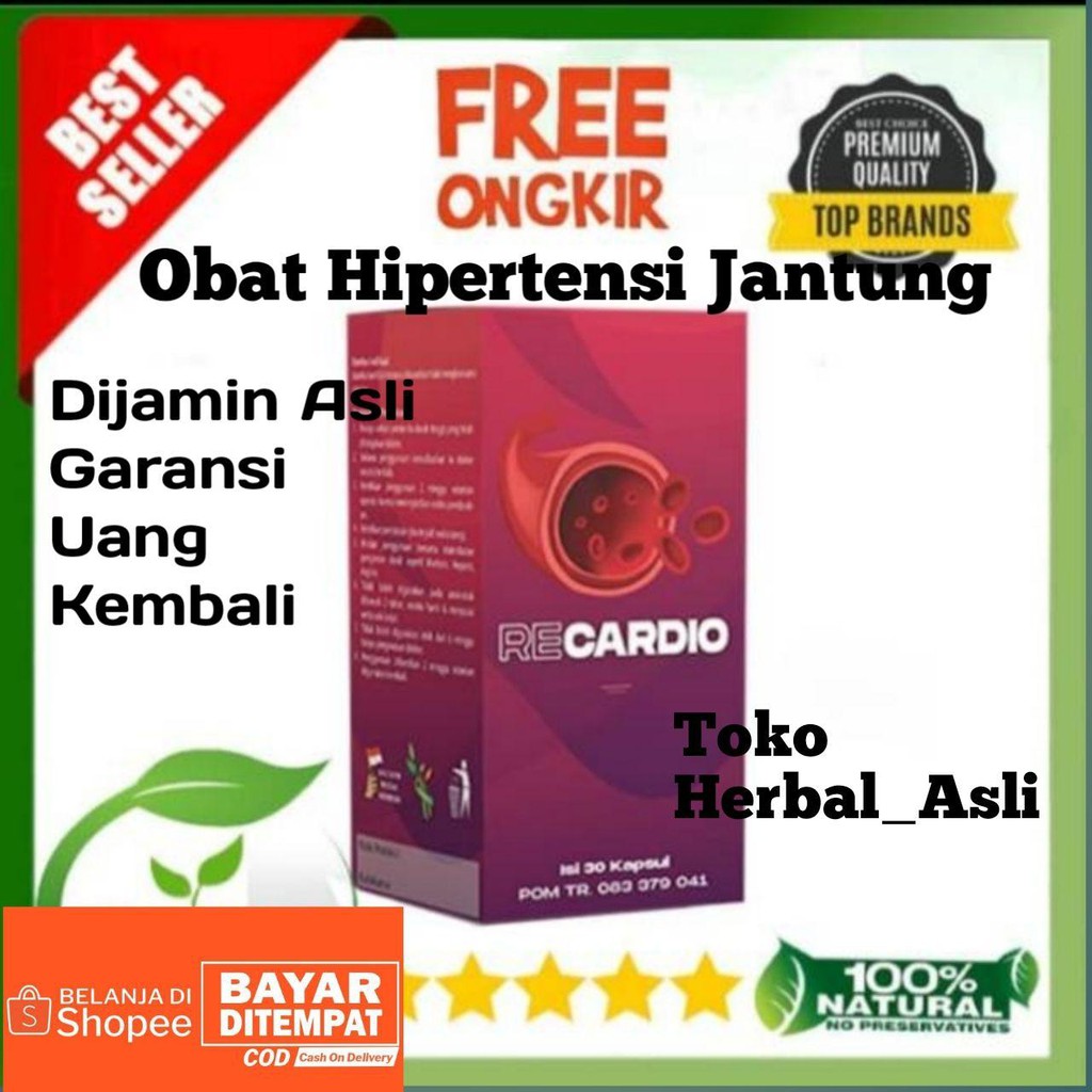 

obat Jantung Recardio asli & hipertensi jantung dan asam urat menjaga daya Tahan tubuh