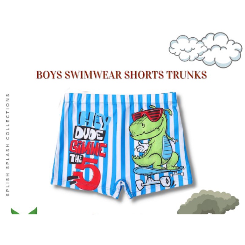 Celana Renang DINO-CRAB Anak Laki / Boy Swim Wear Short Trunks