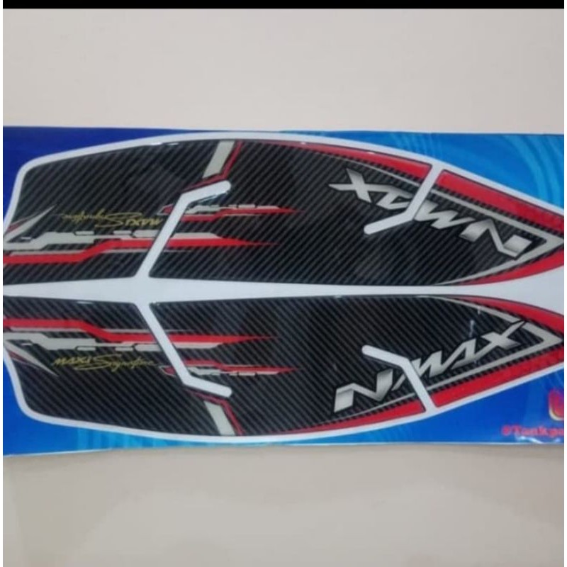 Sticker Stiker Resin Timbul Sidepad New Nmax 2020