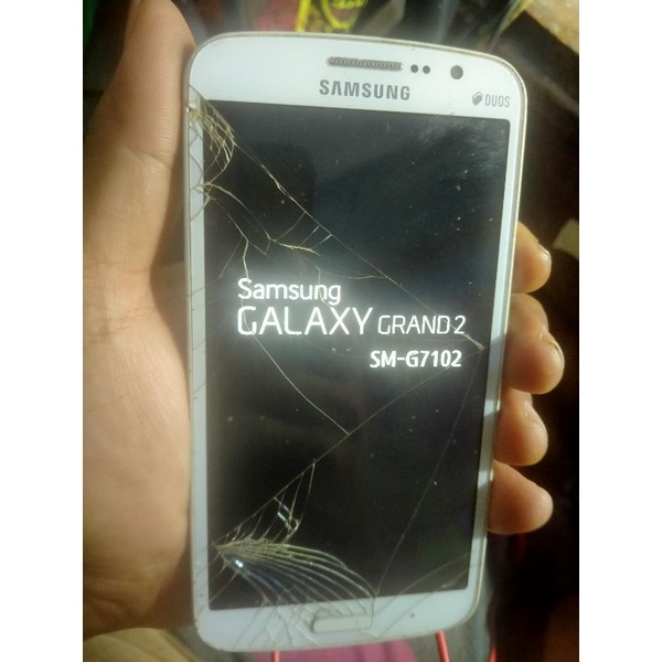 lcd hp SAMSUNG green 2 SM -G7102 ORI cabutan normal udh tested