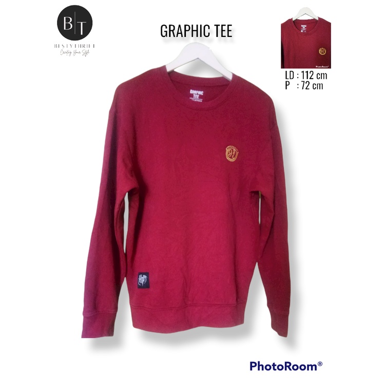 CREWNECK Graphic Tee Harry Potter Original Brand