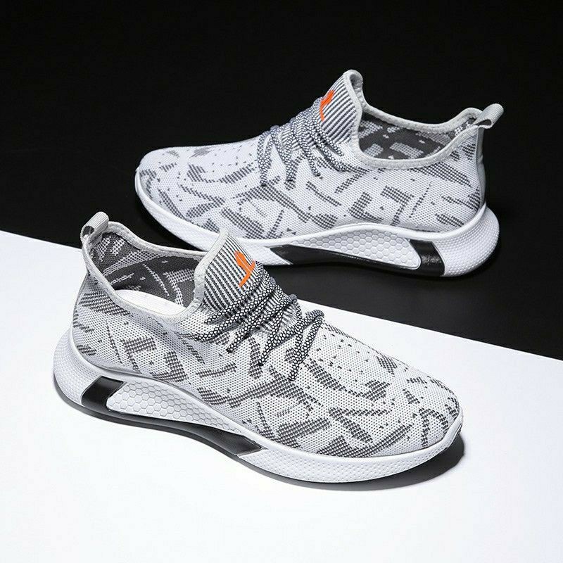 2.2 Sepatu sneakers olahraga corak abstrak-cod pria cassual premium trending TERBARU COD sepatu spor