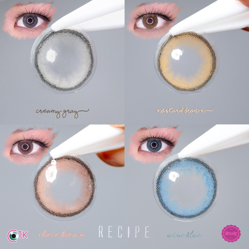 SOFTLENS MINUS SWEETY RECIPE (-3.00 sd -6.00) 14.5mm GRATIS TEMPAT SOFLEN