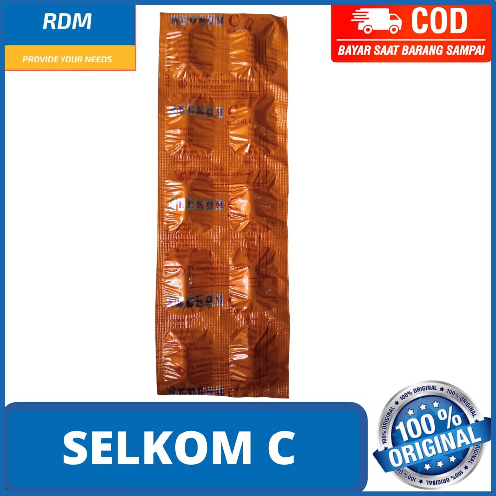 VITAMIN C SELKOM C PER STRIP
