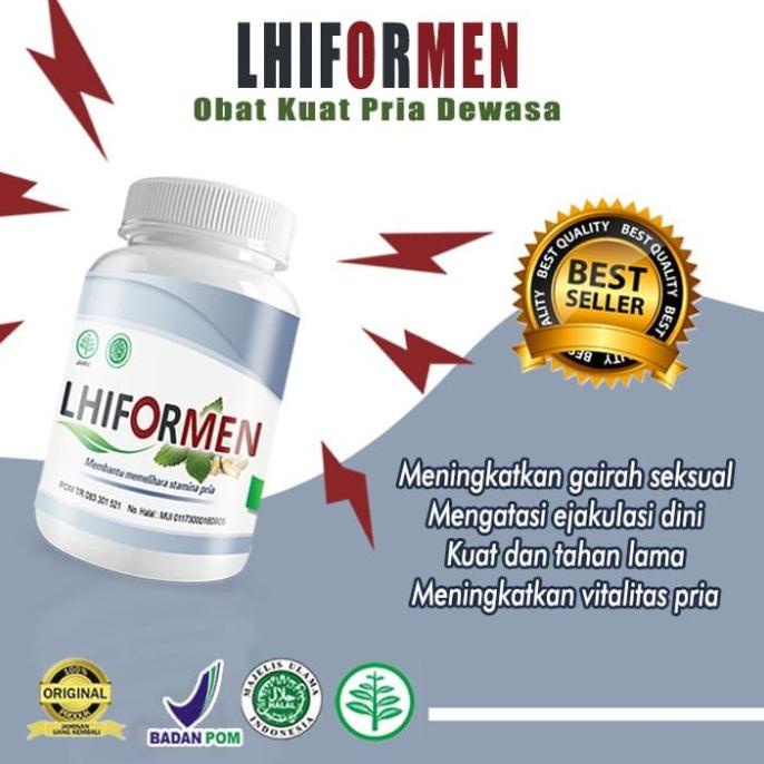 PROMO Obat Tahan Lama Pria Dewasa - LHIFORMEN BERGARANSI Anti Ejakulasi-Dini Murah
