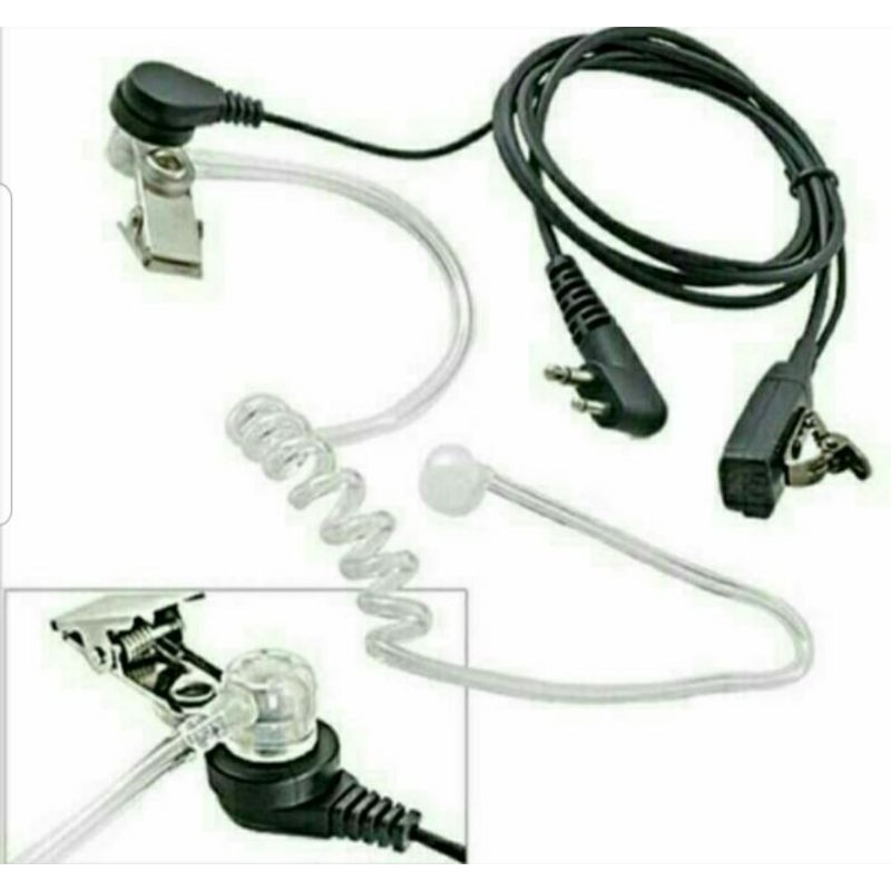 FBI Earset Earphone Paspampres HT Motorola Cp1660 Cp1300 XiR P3688 Gp3188 Gp2000