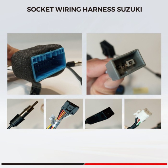 KABEL SOKET HEAD UNIT UNTUK MOBIL SUZUKI IGNIS