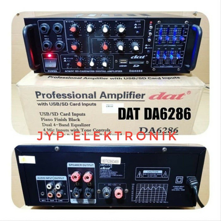 AMPLIFIER DAT DA 6286 / DA6286 / DA-6286