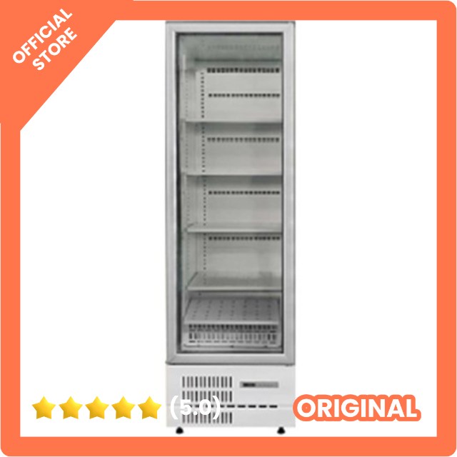 GETRA UPRIGHT FREEZER GEA TYPE BF60CP-76 TANPA BUNGA ES 1 PINTU KACA MURAH PUSAT MESIN SEMARANG