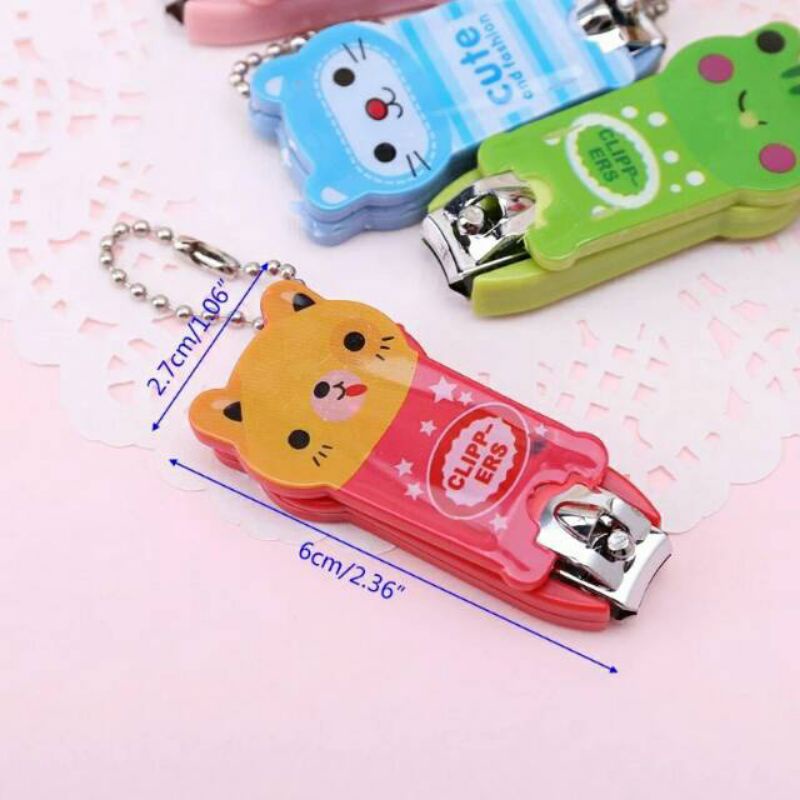 Gunting Kuku / Jepit Kuku Karakter Unik Dan Lucu / Cute Nail Clippers